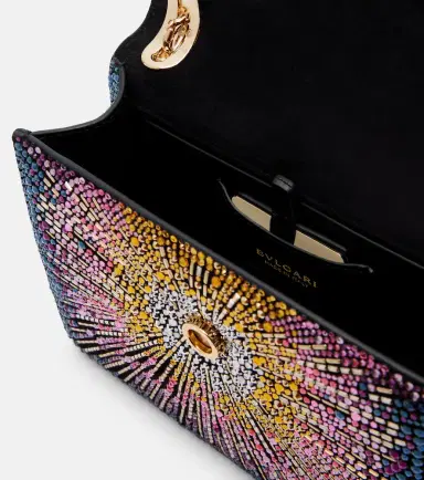 Bvlgari Serpenti Forever Small suede crossbody bag | Thumbnail 2 Bvlgari Serpenti Forever Small suede crossbody bag | Thumbnail 2