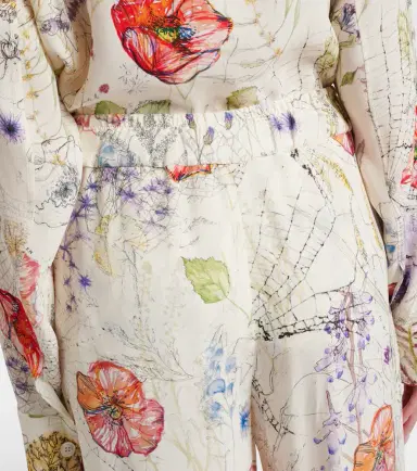 Alexander McQueen Meadow floral palazzo pants | Thumbnail 5 Alexander McQueen Meadow floral palazzo pants | Thumbnail 5