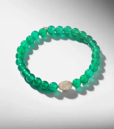 Sydney Evan 14kt gold bracelet with onyx and diamonds | Thumbnail 5 Sydney Evan 14kt gold bracelet with onyx and diamonds | Thumbnail 5