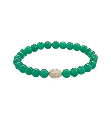 Sydney Evan 14kt gold bracelet with onyx and diamonds | Thumbnail 1 Sydney Evan 14kt gold bracelet with onyx and diamonds | Thumbnail 1
