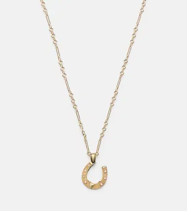 FoundRae Protection 18kt gold pendant necklace with diamonds | Thumbnail 5 FoundRae Protection 18kt gold pendant necklace with diamonds | Thumbnail 5