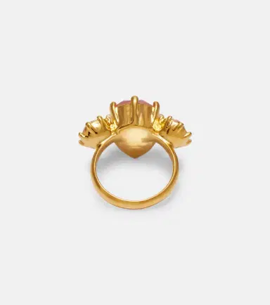 Oscar de la Renta Crystal-embellished ring | Thumbnail 3 Oscar de la Renta Crystal-embellished ring | Thumbnail 3