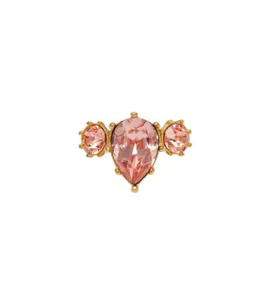Oscar de la Renta Crystal-embellished ring | Thumbnail 1 Oscar de la Renta Crystal-embellished ring | Thumbnail 1