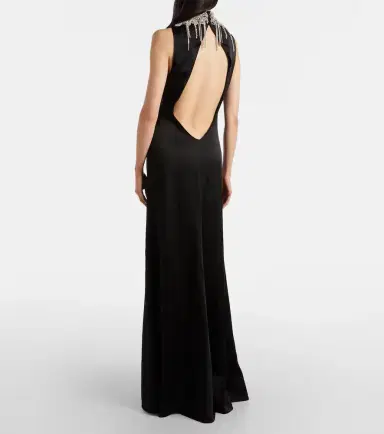 McQueen Embellished open-back gown | Thumbnail 2 McQueen Embellished open-back gown | Thumbnail 2