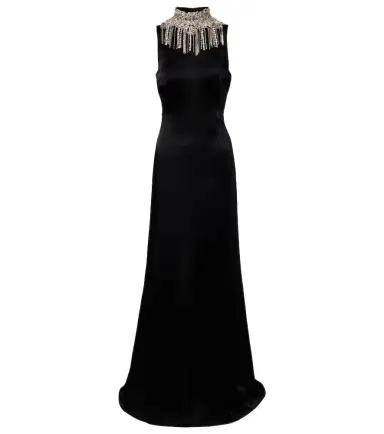 McQueen Embellished open-back gown | Thumbnail 1 McQueen Embellished open-back gown | Thumbnail 1
