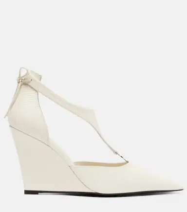 Coperni Leather wedge pumps | Thumbnail 2 Coperni Leather wedge pumps | Thumbnail 2