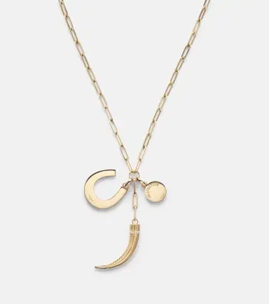 Foundrae Protection 18kt gold charm necklace with diamonds | Thumbnail 4 Foundrae Protection 18kt gold charm necklace with diamonds | Thumbnail 4