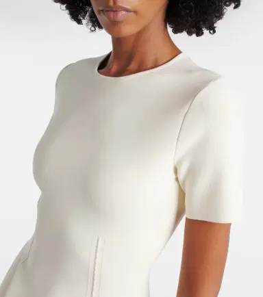 McQueen Asymmetric knitted minidress | Thumbnail 3 McQueen Asymmetric knitted minidress | Thumbnail 3