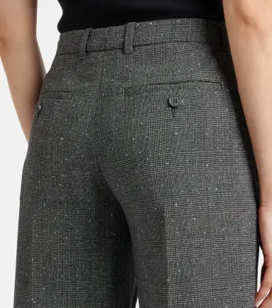McQueen Prince of Wales check wool straight pants | Thumbnail 3 McQueen Prince of Wales check wool straight pants | Thumbnail 3