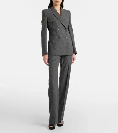 McQueen Prince of Wales check wool straight pants | Thumbnail 6 McQueen Prince of Wales check wool straight pants | Thumbnail 6
