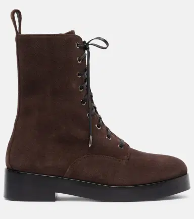 Aquazzura Ben suede combat boots | Thumbnail 2 Aquazzura Ben suede combat boots | Thumbnail 2