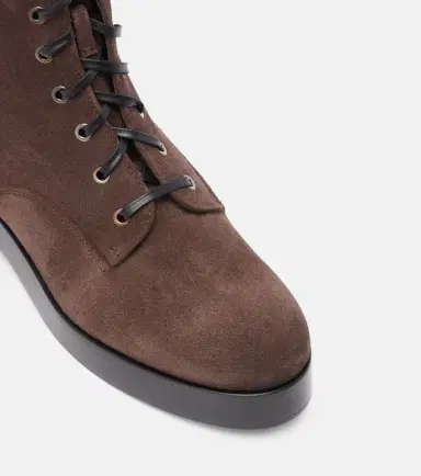 Aquazzura Ben suede combat boots | Thumbnail 3 Aquazzura Ben suede combat boots | Thumbnail 3
