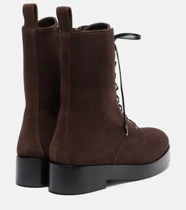 Aquazzura Ben suede combat boots | Thumbnail 4 Aquazzura Ben suede combat boots | Thumbnail 4