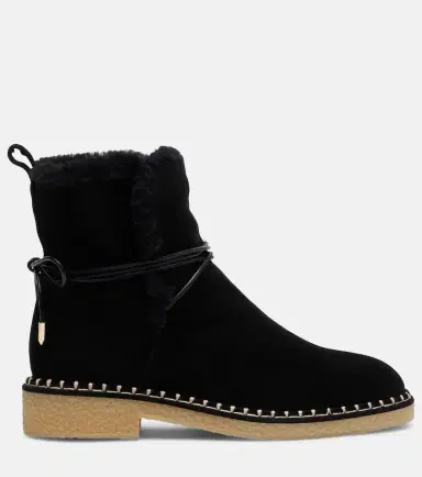 Aquazzura Megeve shearling-trimmed suede ankle boots | Thumbnail 3 Aquazzura Megeve shearling-trimmed suede ankle boots | Thumbnail 3