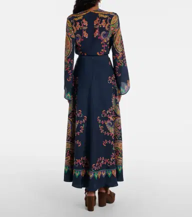 Etro Paisley printed silk maxi skirt | Thumbnail 4 Etro Paisley printed silk maxi skirt | Thumbnail 4
