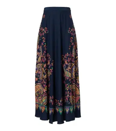 Etro Paisley printed silk maxi skirt | Thumbnail 1 Etro Paisley printed silk maxi skirt | Thumbnail 1