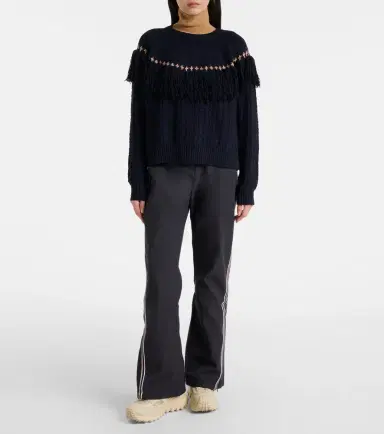 The Upside Clara fringed wool and cotton sweater | Thumbnail 5 The Upside Clara fringed wool and cotton sweater | Thumbnail 5