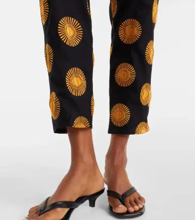 Cala de la Cruz Isola printed cotton-blend straight pants | Thumbnail 3 Cala de la Cruz Isola printed cotton-blend straight pants | Thumbnail 3