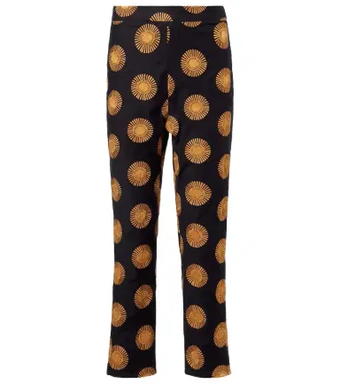 Cala de la Cruz Isola printed cotton-blend straight pants | Thumbnail 1 Cala de la Cruz Isola printed cotton-blend straight pants | Thumbnail 1