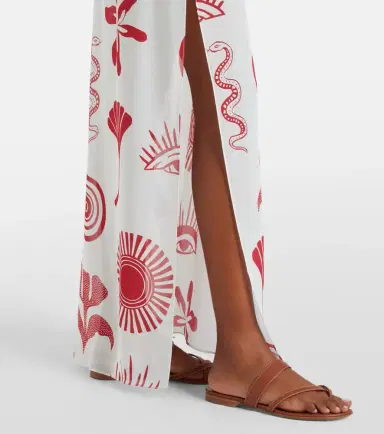 Cala de la Cruz Accasia checked embellished maxi dress | Thumbnail 4 Cala de la Cruz Accasia checked embellished maxi dress | Thumbnail 4