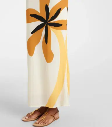 Cala de la Cruz Kim floral jersey maxi dress | Thumbnail 4 Cala de la Cruz Kim floral jersey maxi dress | Thumbnail 4