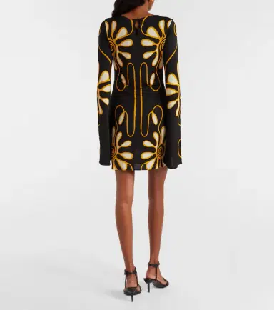 Cala de la Cruz Maisha printed jersey minidress | Thumbnail 2 Cala de la Cruz Maisha printed jersey minidress | Thumbnail 2