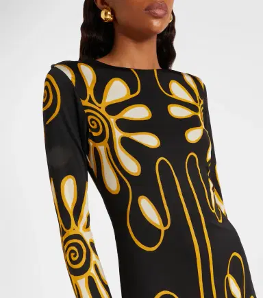 Cala de la Cruz Maisha printed jersey minidress | Thumbnail 4 Cala de la Cruz Maisha printed jersey minidress | Thumbnail 4