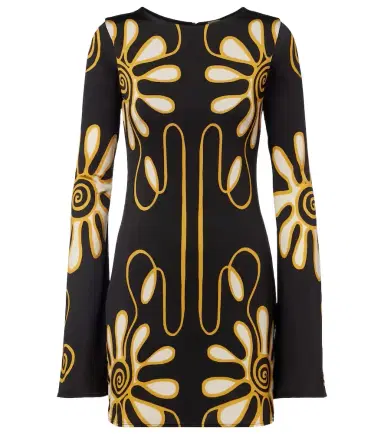 Cala de la Cruz Maisha printed jersey minidress | Thumbnail 1 Cala de la Cruz Maisha printed jersey minidress | Thumbnail 1