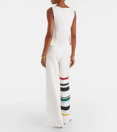 Cala de la Cruz Toya striped linen wide-leg pants | Thumbnail 4 Cala de la Cruz Toya striped linen wide-leg pants | Thumbnail 4