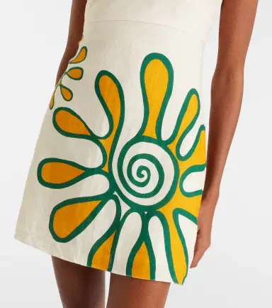 Cala de la Cruz Lucca printed linen minidress | Thumbnail 2 Cala de la Cruz Lucca printed linen minidress | Thumbnail 2