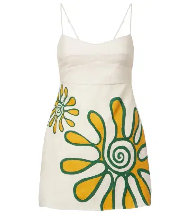 Cala de la Cruz Lucca printed linen minidress | Thumbnail 1 Cala de la Cruz Lucca printed linen minidress | Thumbnail 1