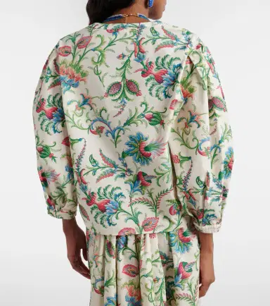 Etro Floral cotton blouse | Thumbnail 4 Etro Floral cotton blouse | Thumbnail 4