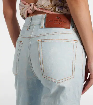 Etro Pegaso embroidered flared jeans | Thumbnail 2 Etro Pegaso embroidered flared jeans | Thumbnail 2