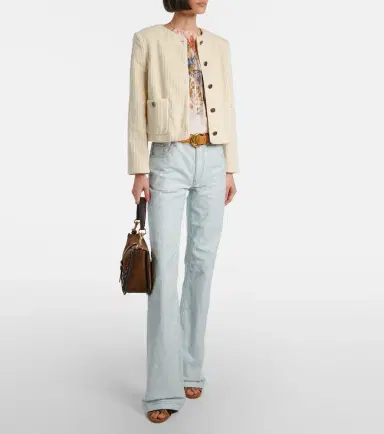 Etro Pegaso embroidered flared jeans | Thumbnail 3 Etro Pegaso embroidered flared jeans | Thumbnail 3