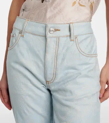 Etro Pegaso embroidered flared jeans | Thumbnail 6 Etro Pegaso embroidered flared jeans | Thumbnail 6