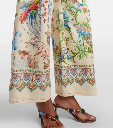 Etro Belted printed wide-leg jeans | Thumbnail 3 Etro Belted printed wide-leg jeans | Thumbnail 3