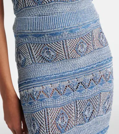 Etro Crochet ruffled cotton midi skirt | Thumbnail 6 Etro Crochet ruffled cotton midi skirt | Thumbnail 6