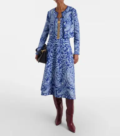 Etro Paisley cropped jacquard cardigan | Thumbnail 5 Etro Paisley cropped jacquard cardigan | Thumbnail 5