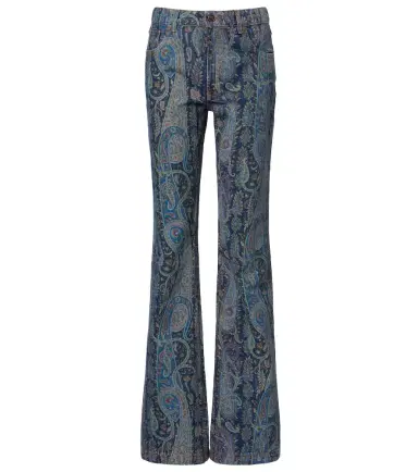Etro Printed flared jeans | Thumbnail 1 Etro Printed flared jeans | Thumbnail 1