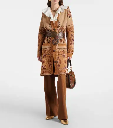 Etro Wool-blend cardigan | Thumbnail 2 Etro Wool-blend cardigan | Thumbnail 2