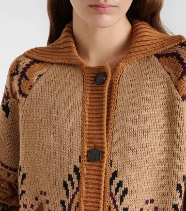 Etro Wool-blend cardigan | Thumbnail 4 Etro Wool-blend cardigan | Thumbnail 4