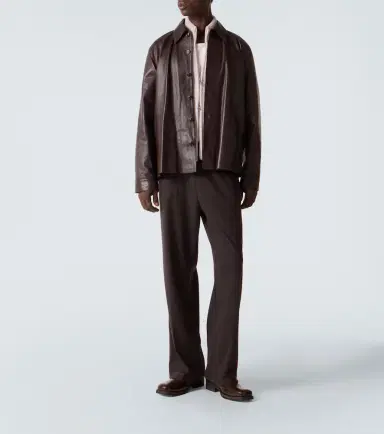 Our Legacy Welding leather overshirt | Thumbnail 7 Our Legacy Welding leather overshirt | Thumbnail 7