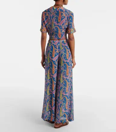 Etro Paisley wide-leg pants | Thumbnail 3 Etro Paisley wide-leg pants | Thumbnail 3