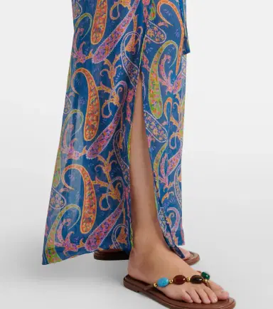 Etro Paisley wide-leg pants | Thumbnail 4 Etro Paisley wide-leg pants | Thumbnail 4