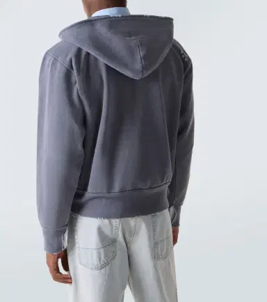 Our Legacy Relic distressed cotton jersey hoodie | Thumbnail 3 Our Legacy Relic distressed cotton jersey hoodie | Thumbnail 3