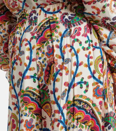 Etro Paisley pleated palazzo pants | Thumbnail 4 Etro Paisley pleated palazzo pants | Thumbnail 4