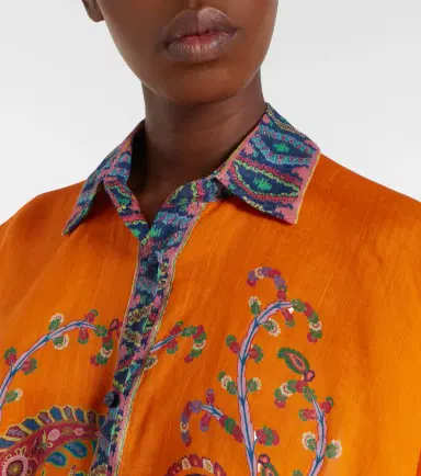 Etro Paisley oversized shirt | Thumbnail 4 Etro Paisley oversized shirt | Thumbnail 4