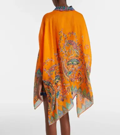 Etro Paisley oversized shirt | Thumbnail 5 Etro Paisley oversized shirt | Thumbnail 5