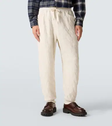 Comme des Garcons Homme Comme des Garçons Homme Cotton jersey sweatpants | Thumbnail 4 Comme des Garcons Homme Comme des Garçons Homme Cotton jersey sweatpants | Thumbnail 4