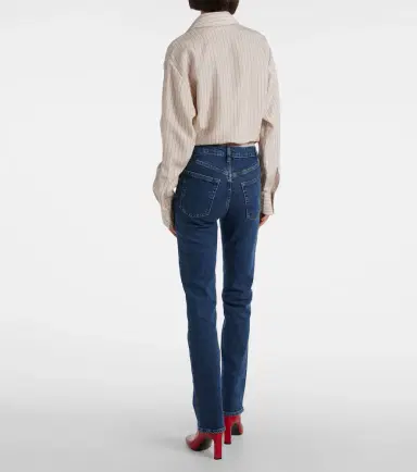 Frame Ruler high-rise slim jeans | Thumbnail 6 Frame Ruler high-rise slim jeans | Thumbnail 6